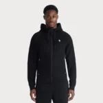 Yelir World Black Courtside Hoodie (1)
