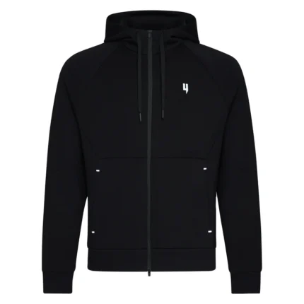 Yelir World Black Courtside Hoodie (3)