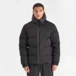 Yelir World Black Tech Coat (1)