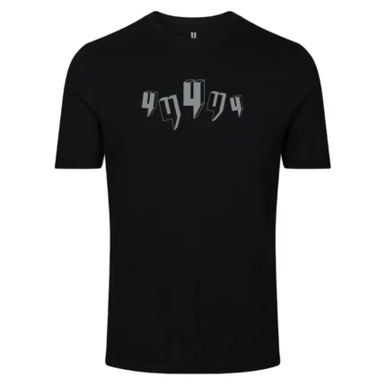 Yelir World Black Tee Five Y Logo Reflective