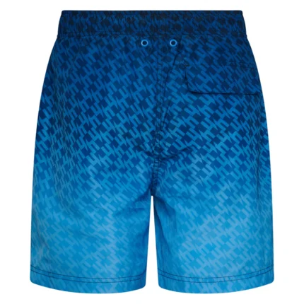 Yelir World Blue Gradient Swim Shorts (3)