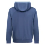 Yelir World Blue Mixed Contrast Hoodie (1)