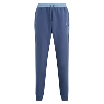 Yelir World Blue Mixed Contrast Joggers (2)