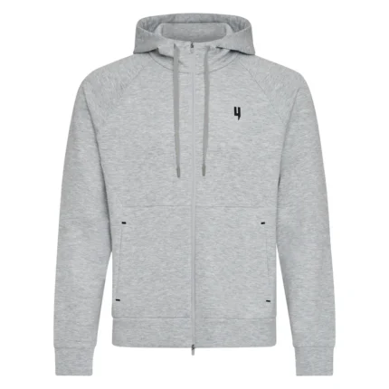 Yelir World Grey Courtside Hoodie (3)
