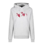 Yelir World Grey Hoodie Five Y Logo Red