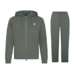 Yelir World Khaki Lux Tracksuit (3)