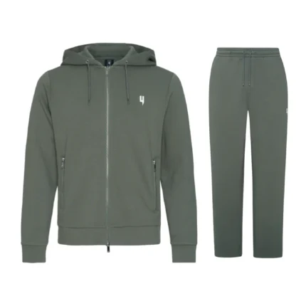 Yelir World Khaki Lux Tracksuit (3)