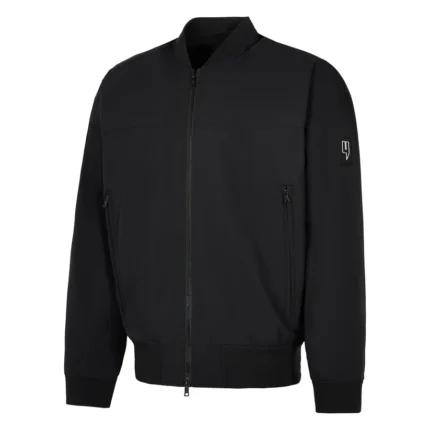 Yelir World Lightweight Bomber Jacket Black (2)