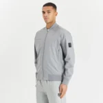 Yelir World Lightweight Bomber Jacket Grey (1)