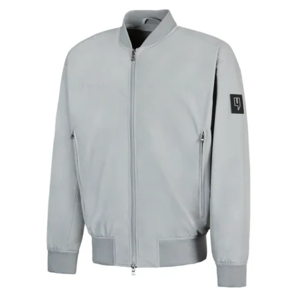 Yelir World Lightweight Bomber Jacket Grey (3)