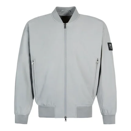 Yelir World Lightweight Bomber Jacket Grey (4)