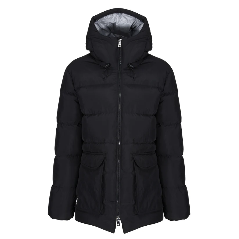 Yelir World Puffer Coat Black (3) Yelir World Puffer Coat Black (3)