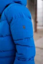 Yelir World Puffer Coat Blue (1)