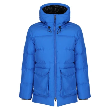 Yelir World Puffer Coat Blue (4)