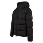 Yelir World Quilted Down Coat Black (3)