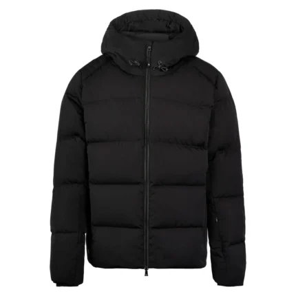 Yelir World Quilted Down Coat Black (5)