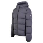 Yelir World Quilted Down Coat Nine Iron Black (3)