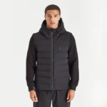Yelir World Quilted Panel Jacket Black (1)