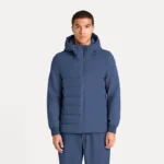 Yelir World Quilted Panel Jacket Blue (1)