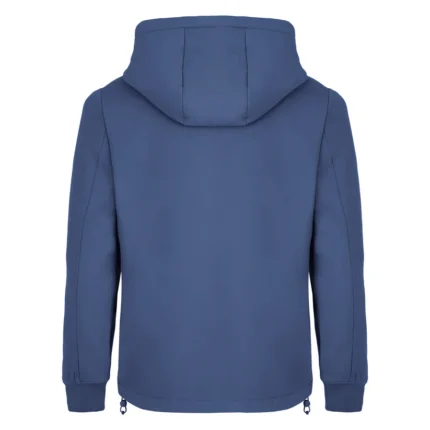 Yelir World Quilted Panel Jacket Blue (2)