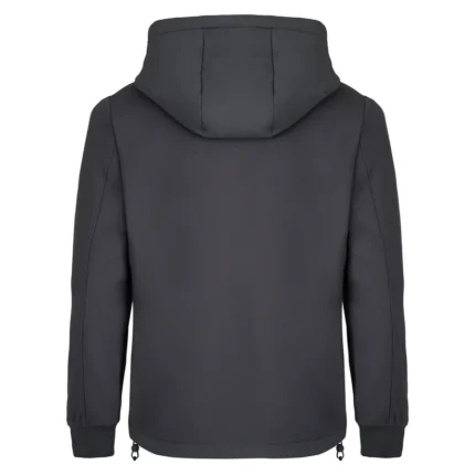 Yelir World Quilted Panel Jacket Dark Grey (1)