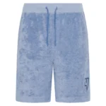 Yelir World Towelling Short Set Blue (1)