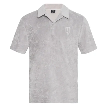 Yelir World Towelling Short Set Grey (2)