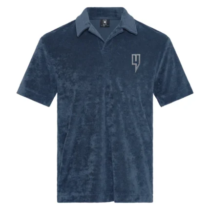 Yelir World Towelling Short Set Navy (2)