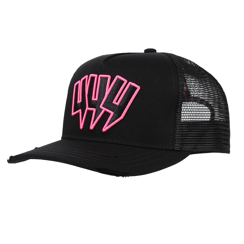 Yelir World Yyy Cap Neon Pink Outline (4) Yelir World Yyy Cap Neon Pink Outline (4)